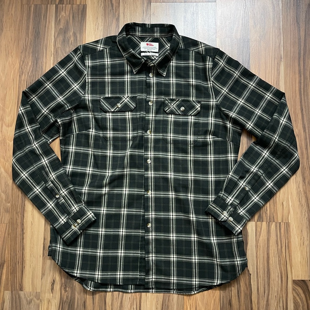 Fjällräven Women Fjallglim Stretch Plaid Button-Up Shirt